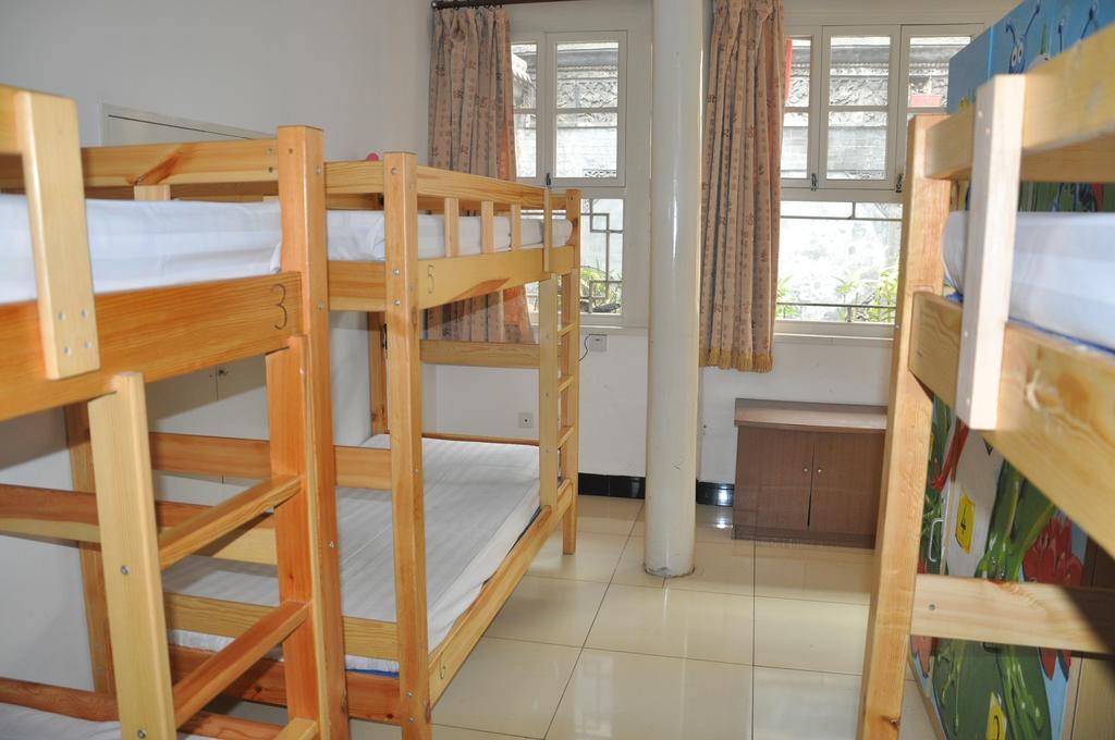 בייג'ינג Three Legged Frog Hostel חדר תמונה